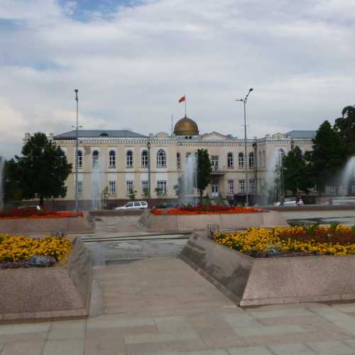 Former Soviet National Committee and Central Electoral Committee. Today it hosts the Assembly of Nations in Kyrgyzstan. 
