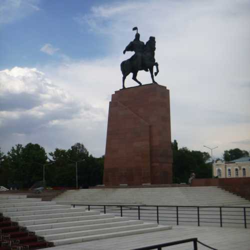 Manas Statue, Кыргызстан