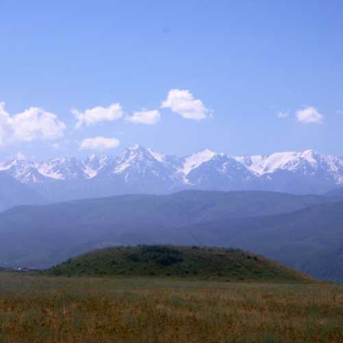 Scythian burial mounds, Kazakhstan