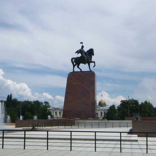 Manas Statue, Кыргызстан