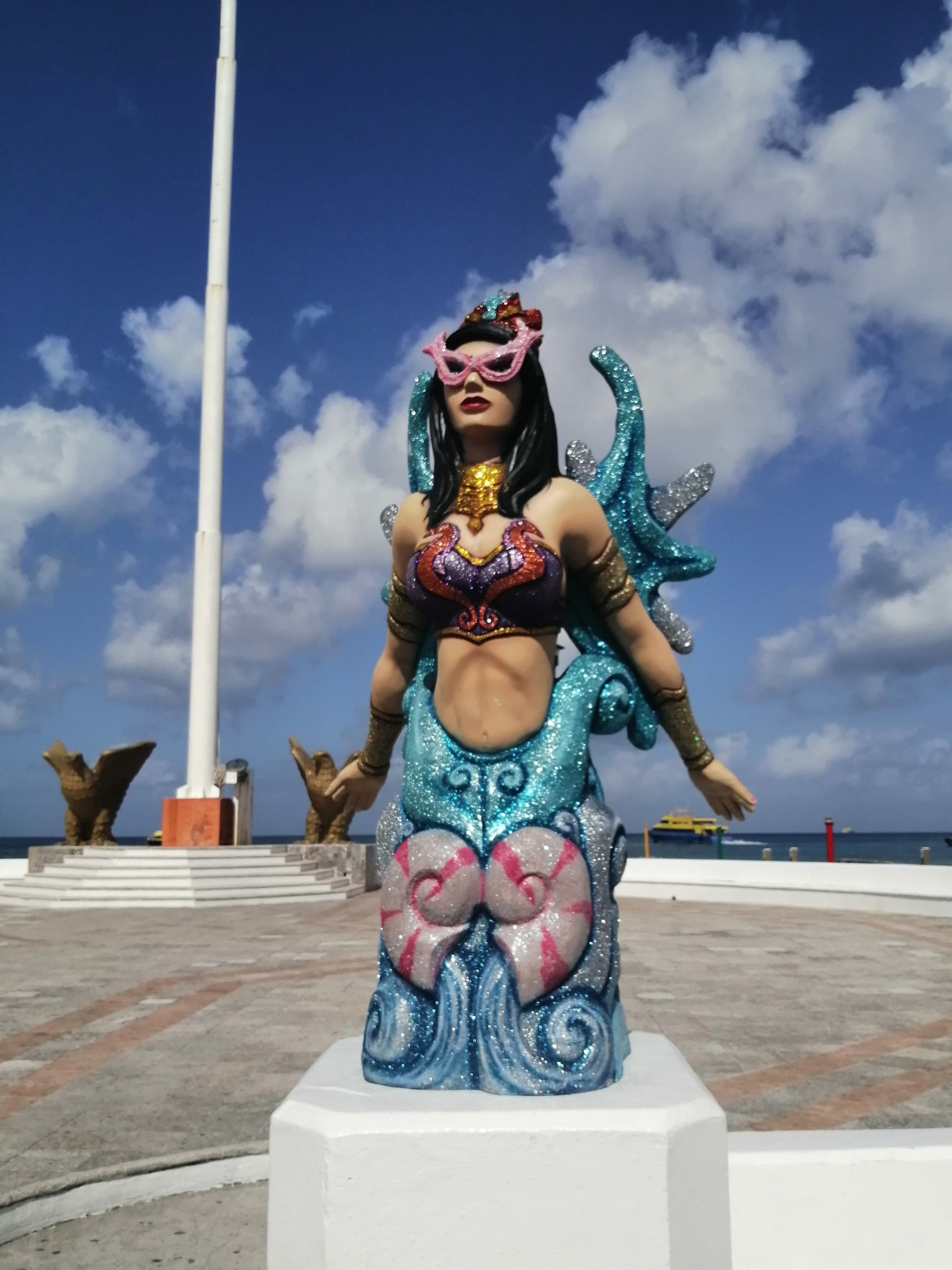 Carnival Figure waterfront