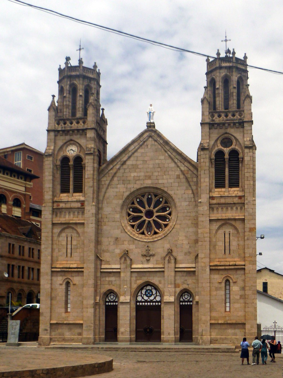 Cathedrale catholique d Andohalo, Madagascar