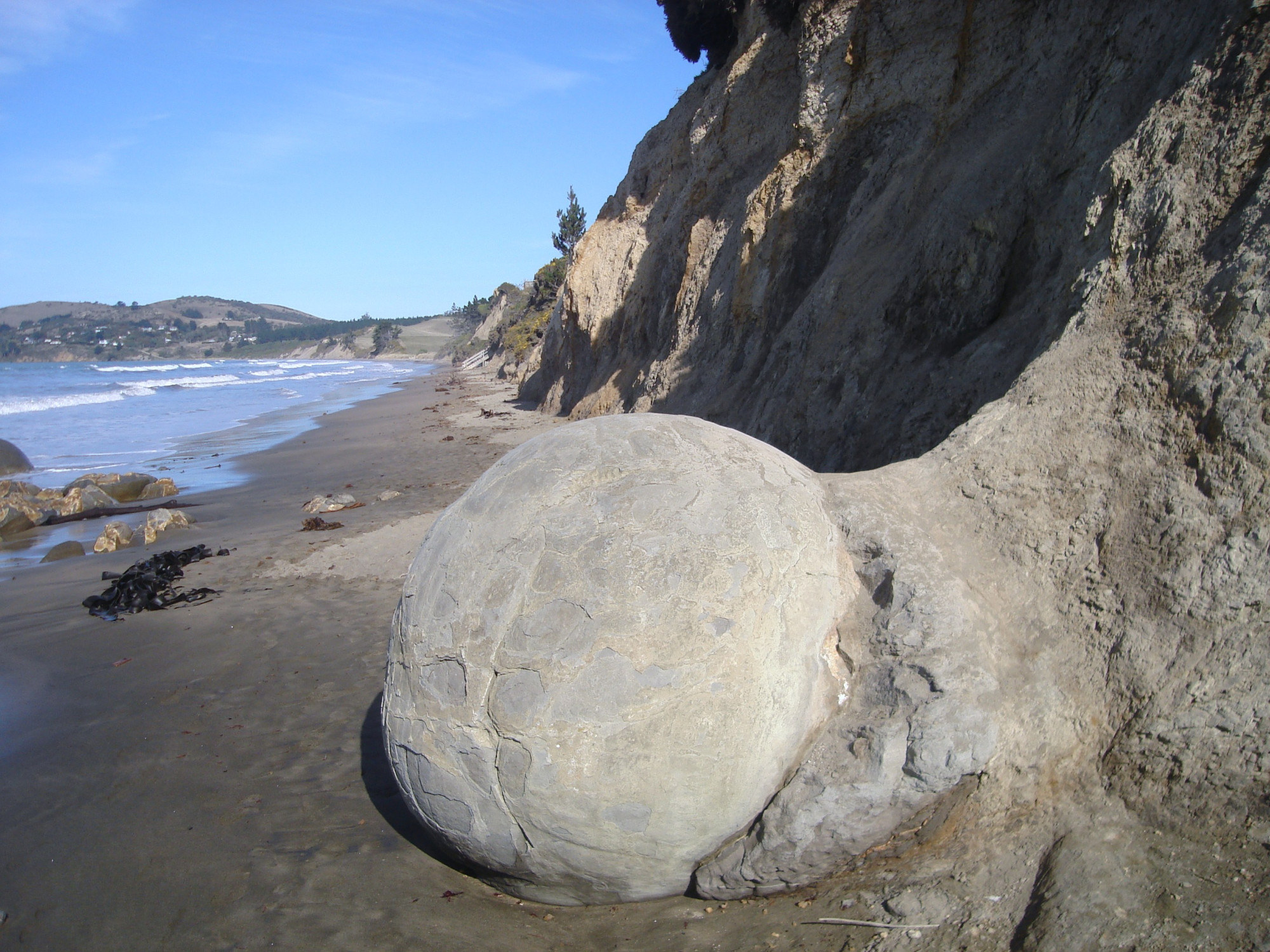 Boulder Still being formed