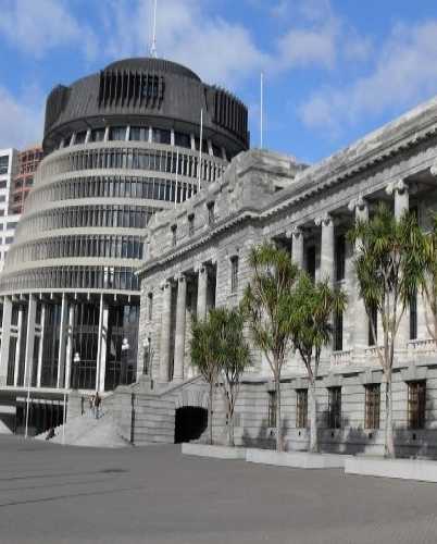 The Beehive & Parliament House