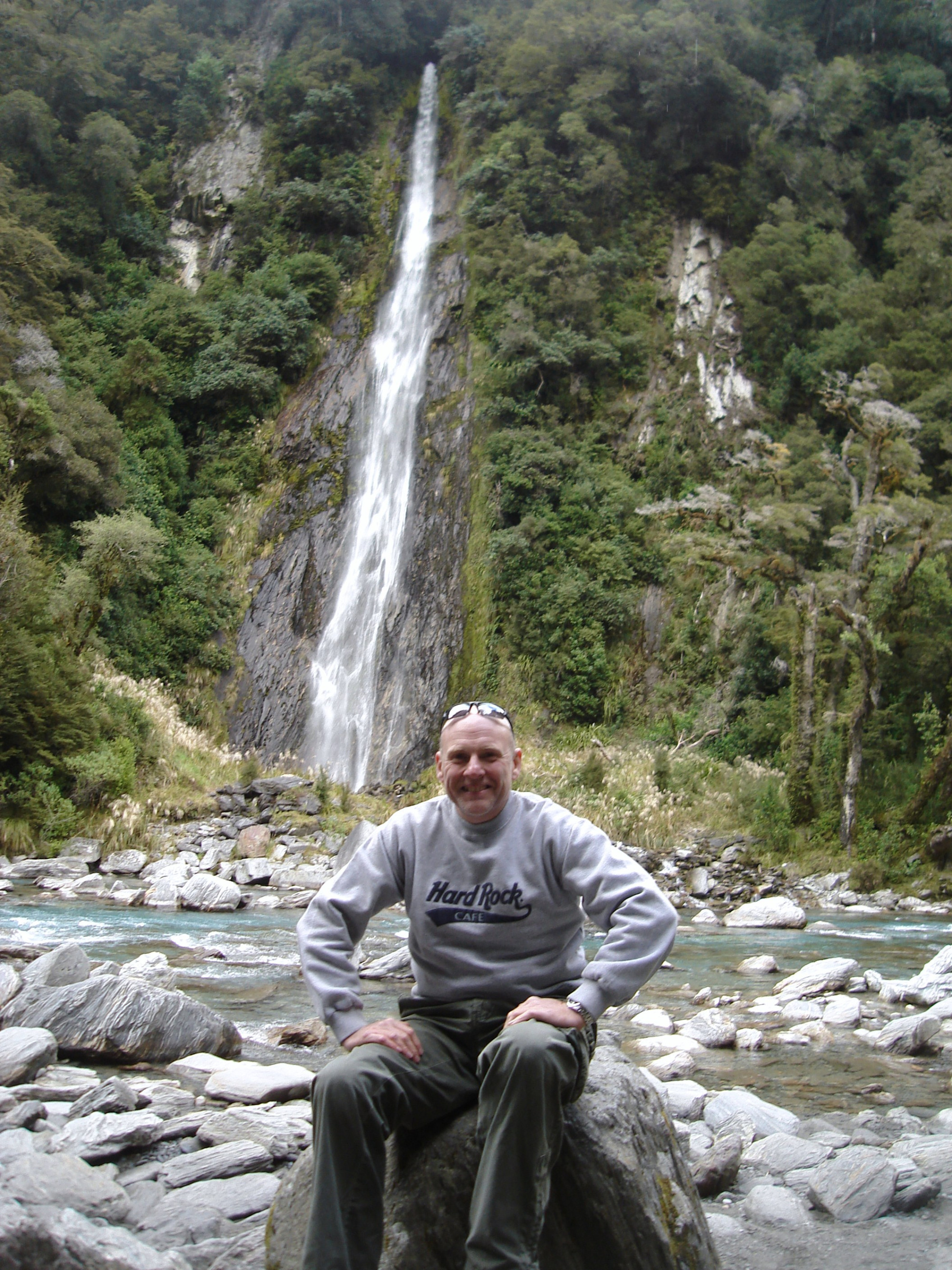 Thunder Creek Falls, Новая Зеландия