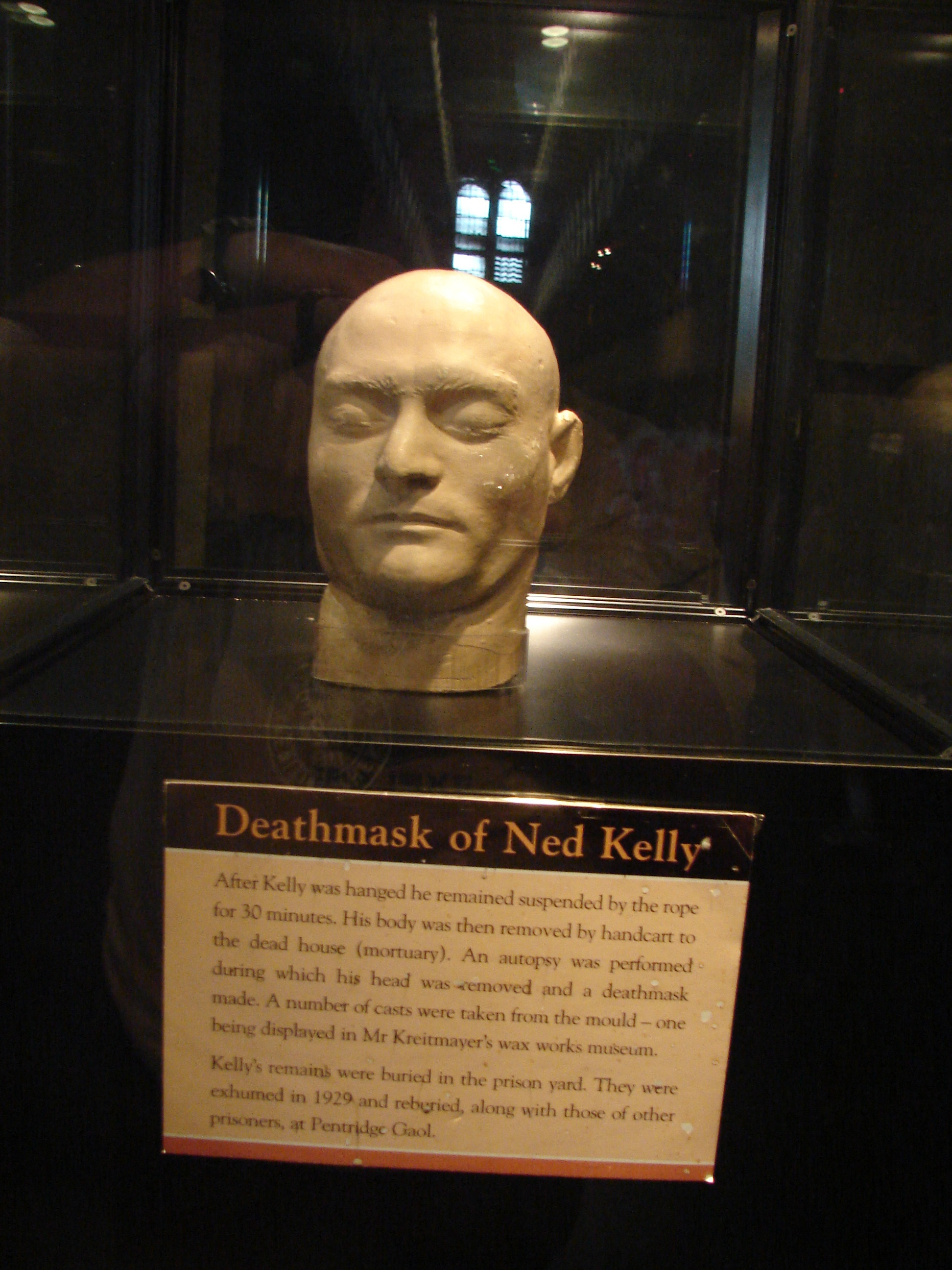 Ned Kelly Death Mask