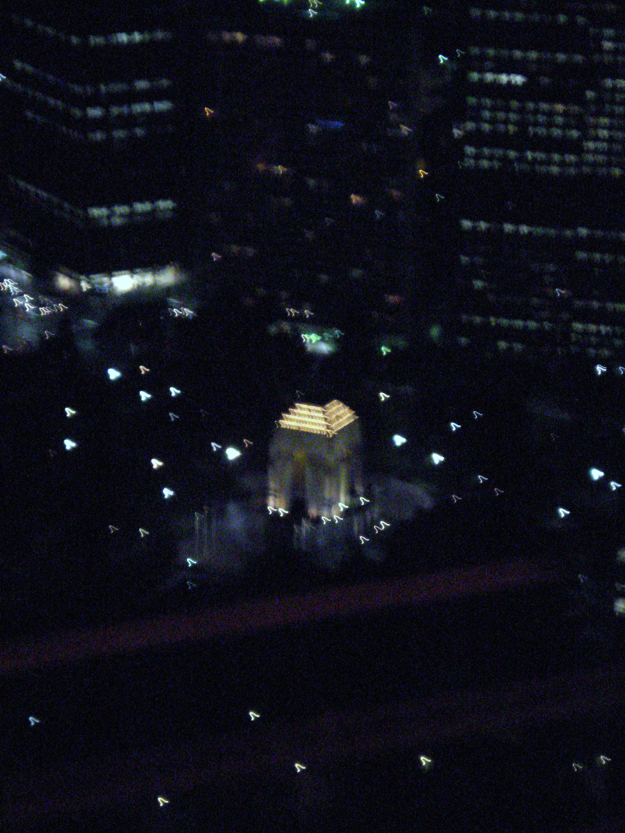 War Memorial at night view from tower