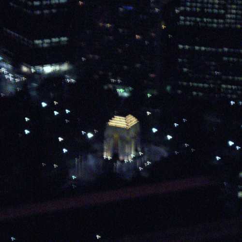 War Memorial at night view from tower