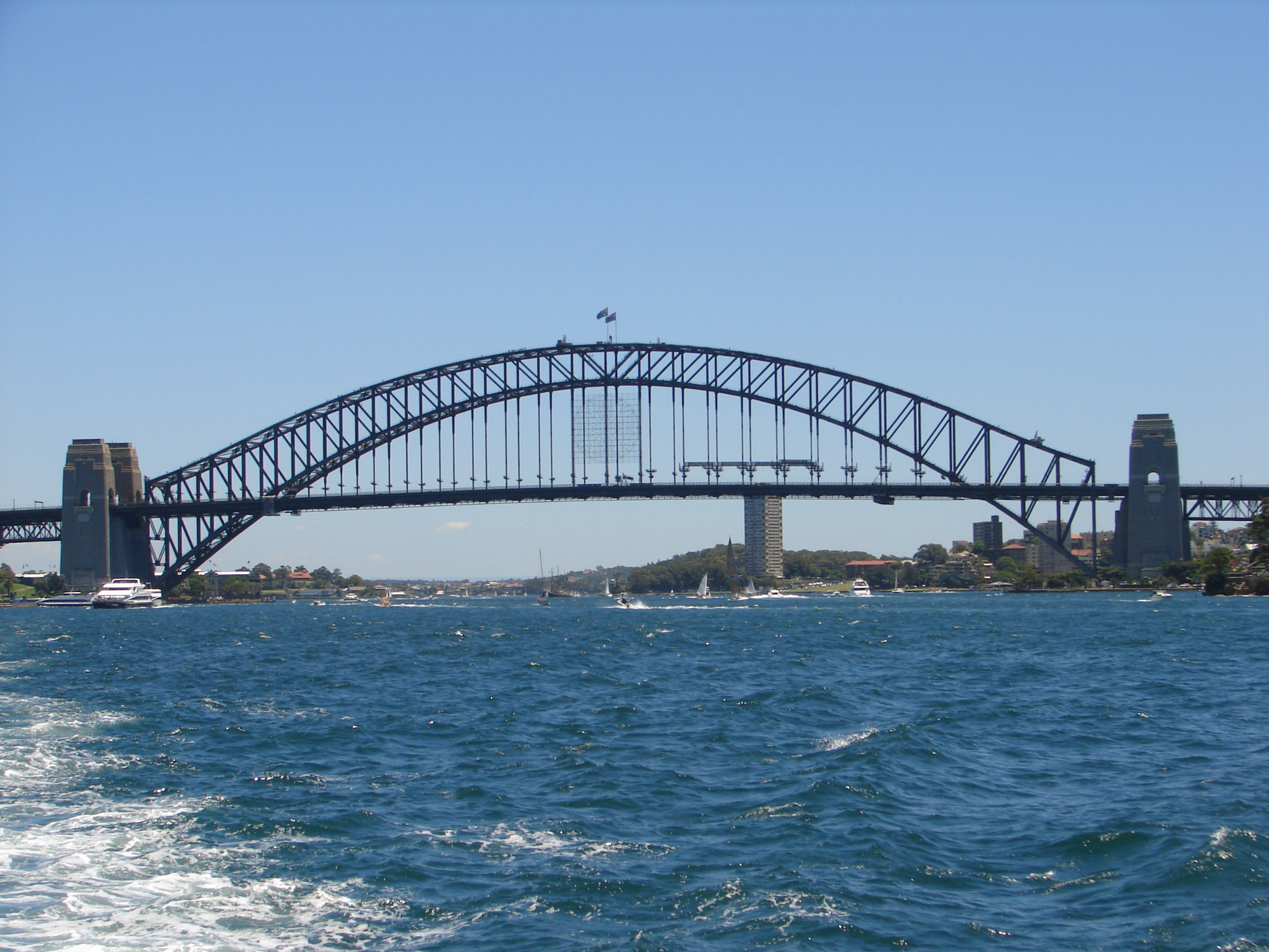 Harbour Bridge from Manly Ferry