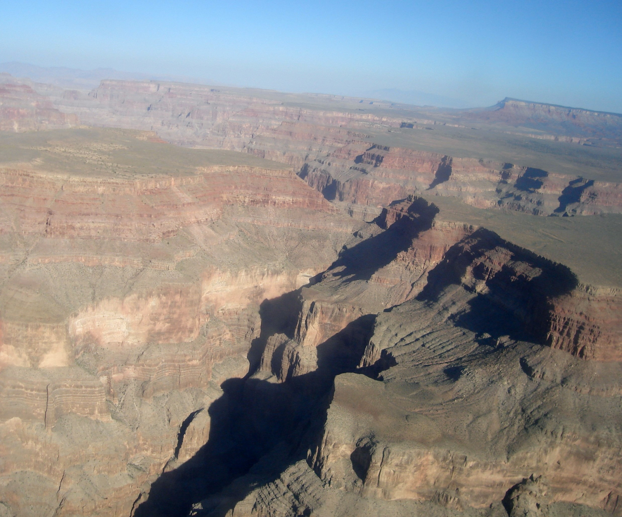 Canyon view from above