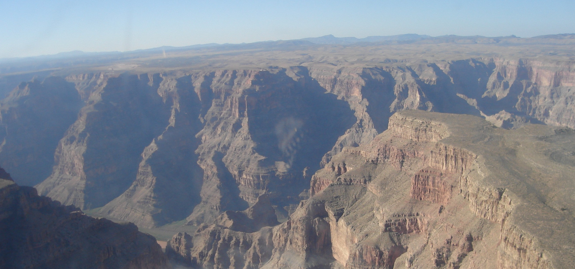 Canyon view from above