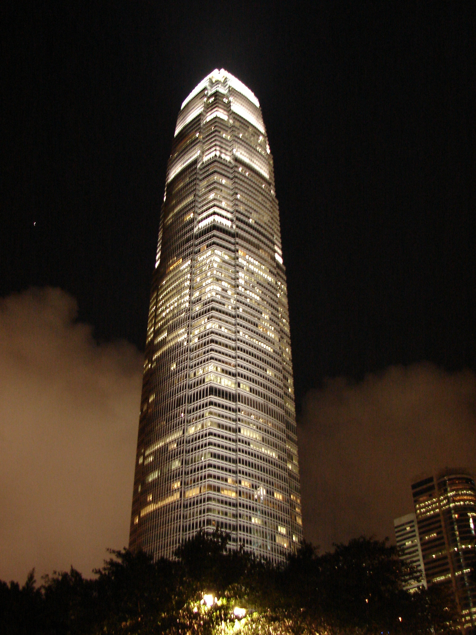 IFC Tower by night