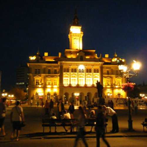 Liberty Square By Night