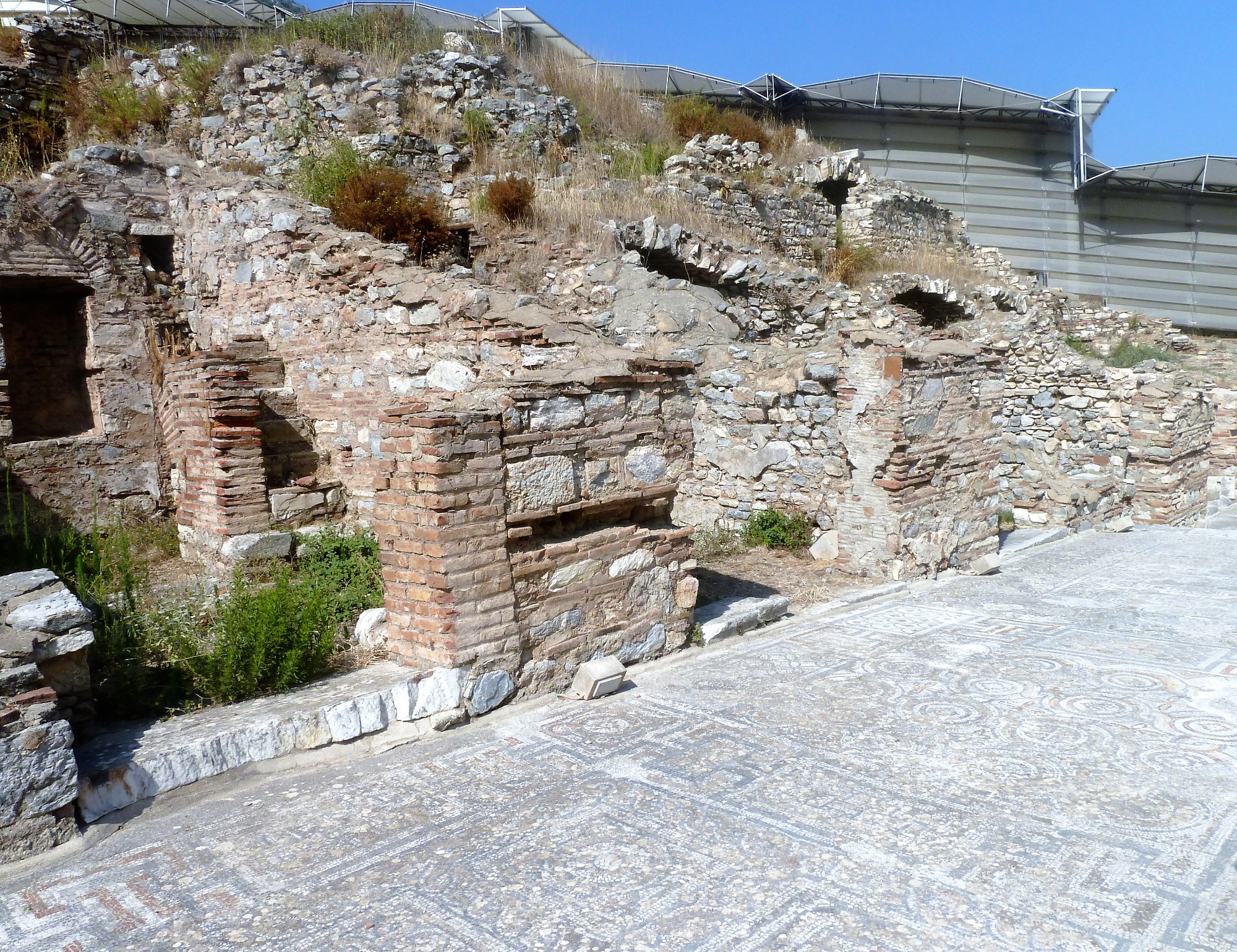 Alytarch's Stoa" on Kuretes Street, Ephesus.