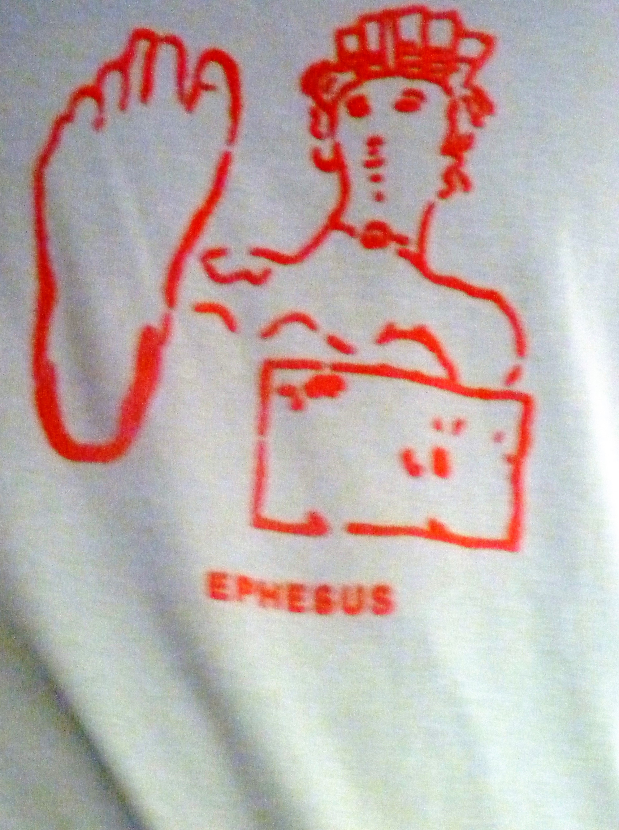 Archaeological Museum of Ephesus T shirt in gift shop