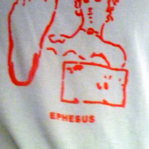 Archaeological Museum of Ephesus T shirt in gift shop