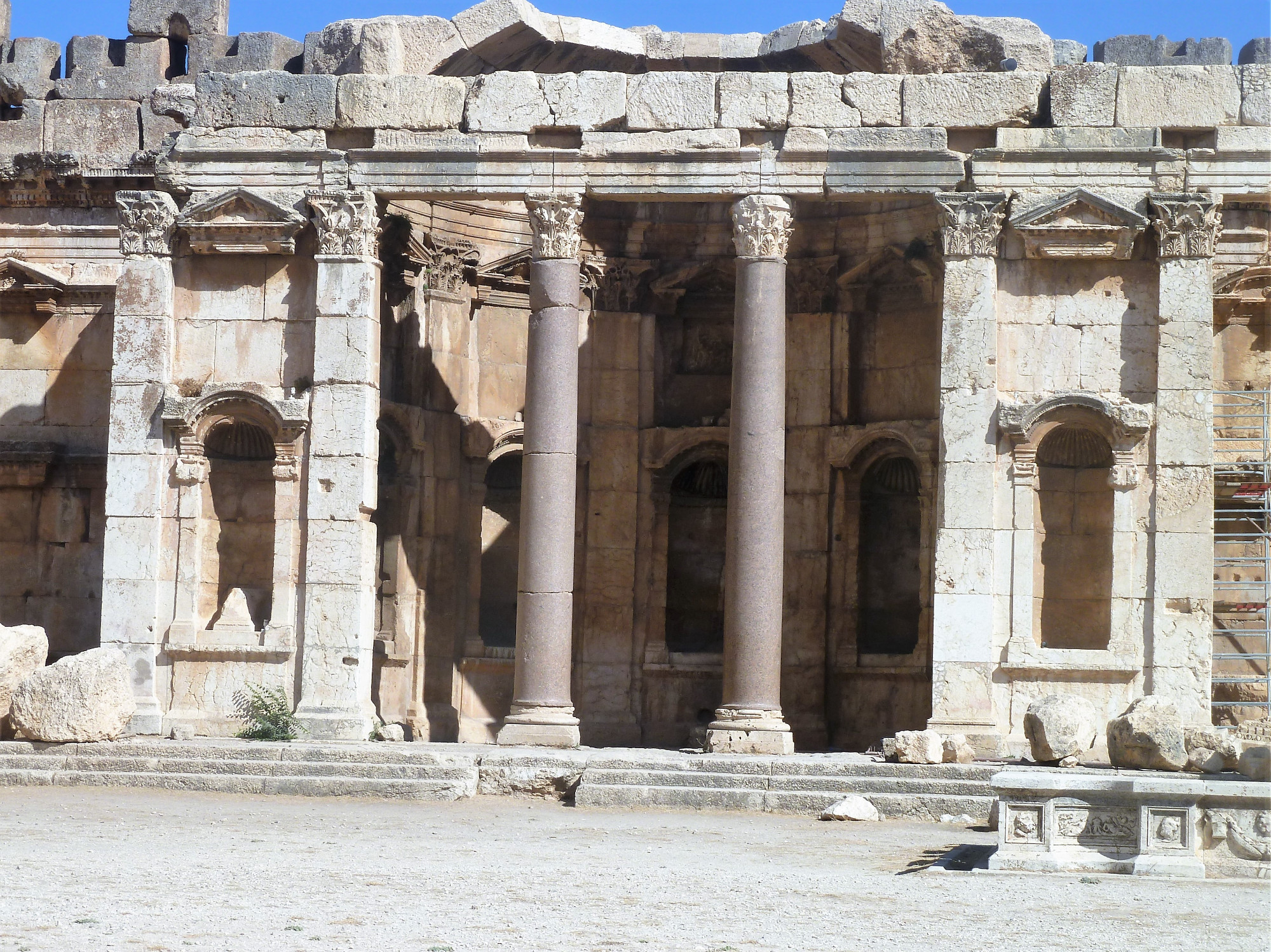 The Exedra around the Great Court