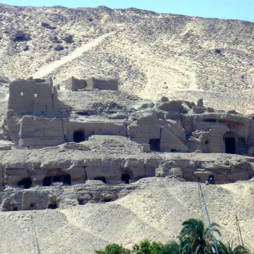 Rock Cut Tombs nr Aswan Nile Cruise