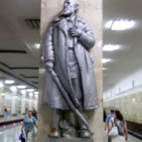 Komsomolskaya Subway Station and underground tour, Russia