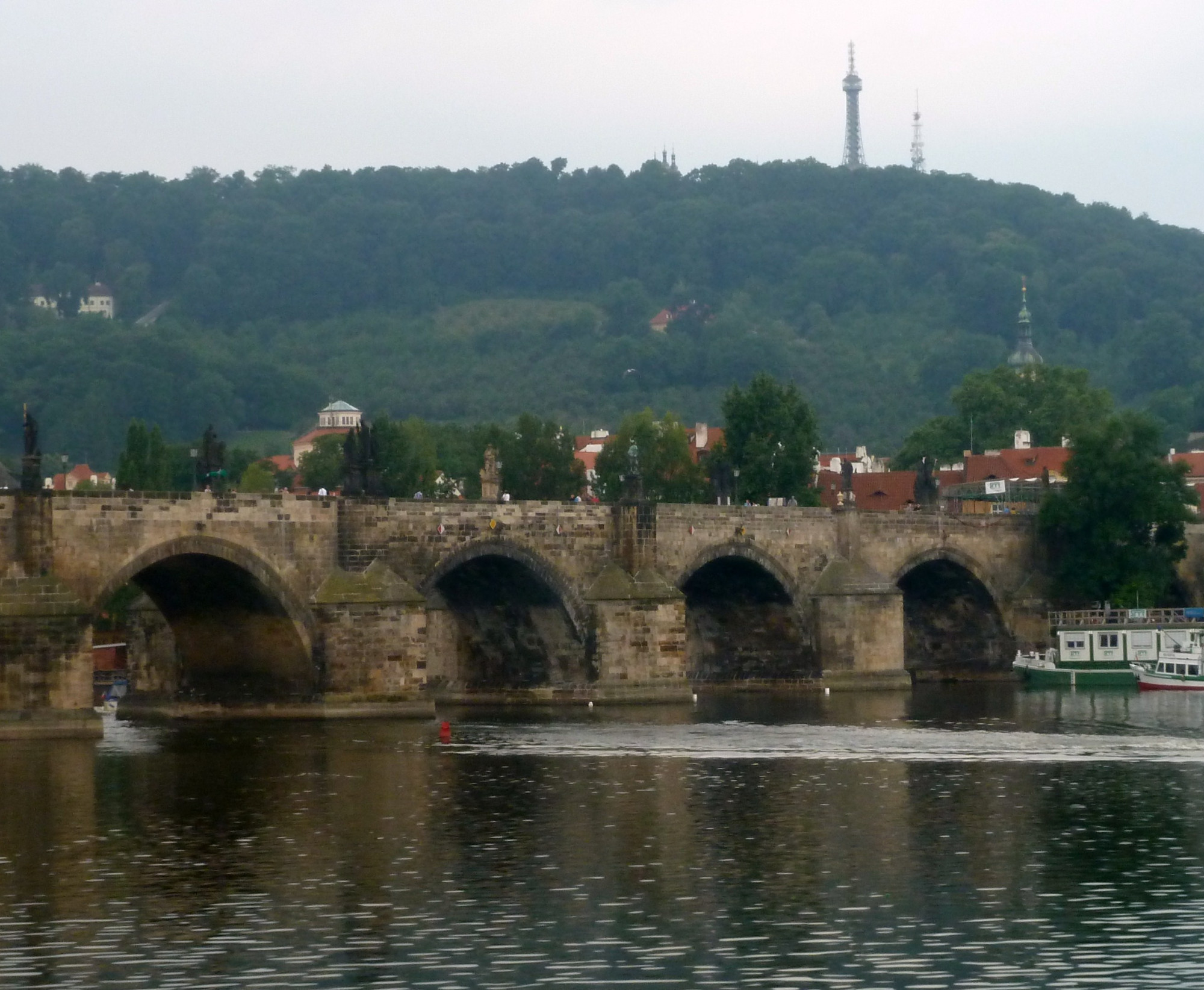 Bridge Viewed from river bank