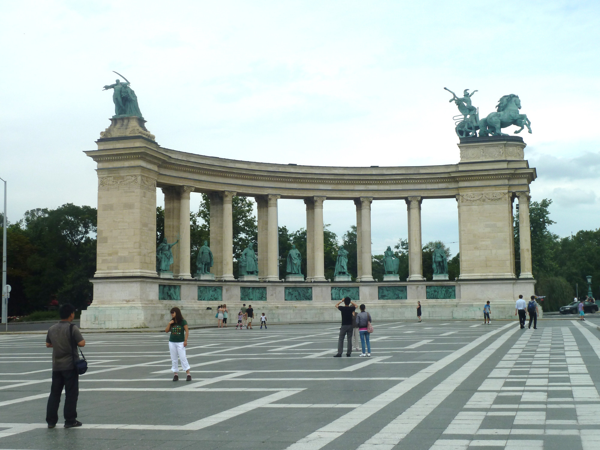 Площадь Героев в Будапеште, Венгрия