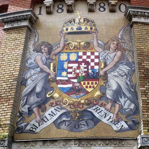 Coat Of Arms Of Budapest Mosaic