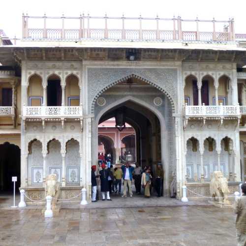 Marble entrance gate of City Palace