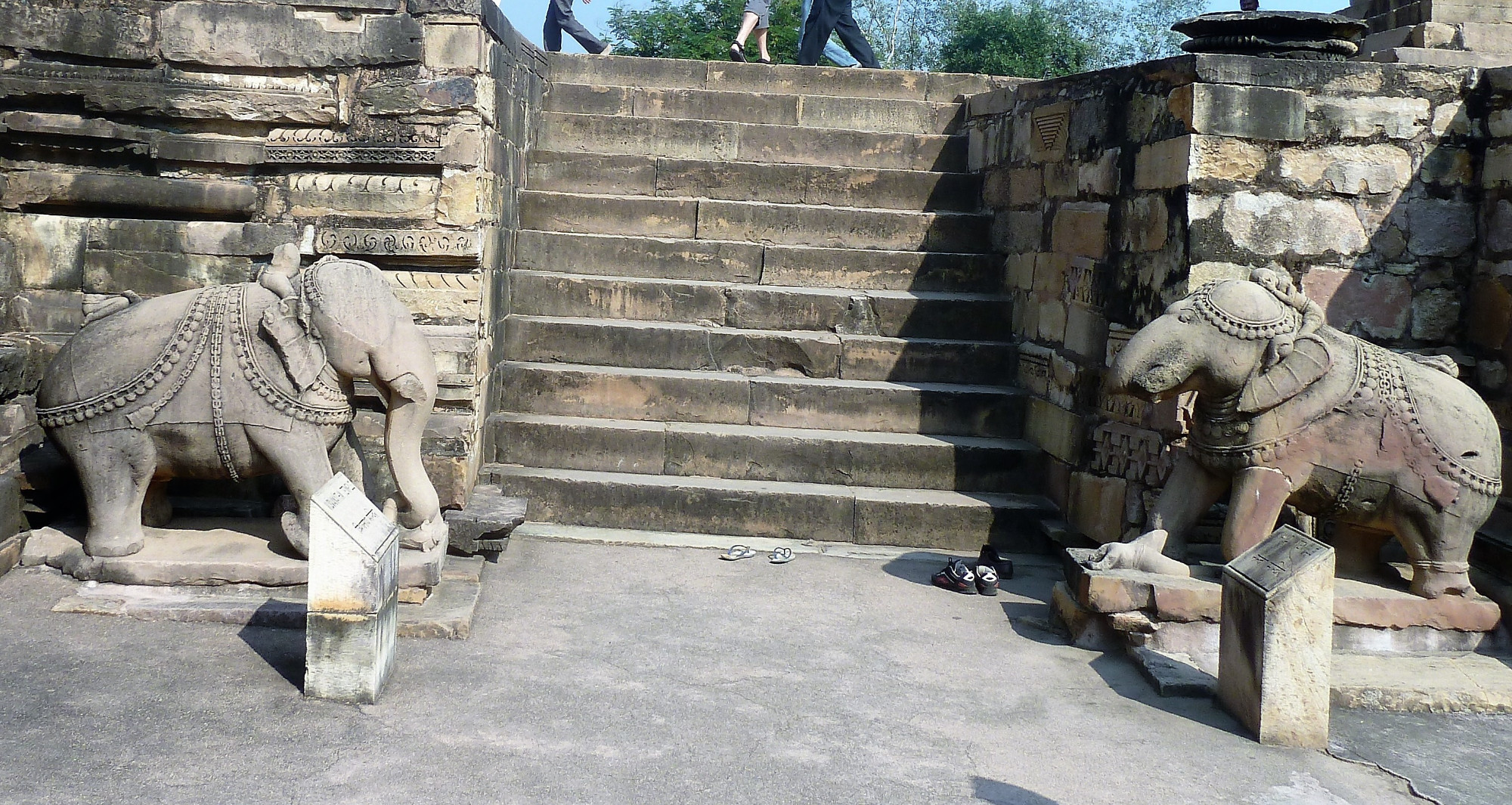 elephant front of Vishvanatha temple,