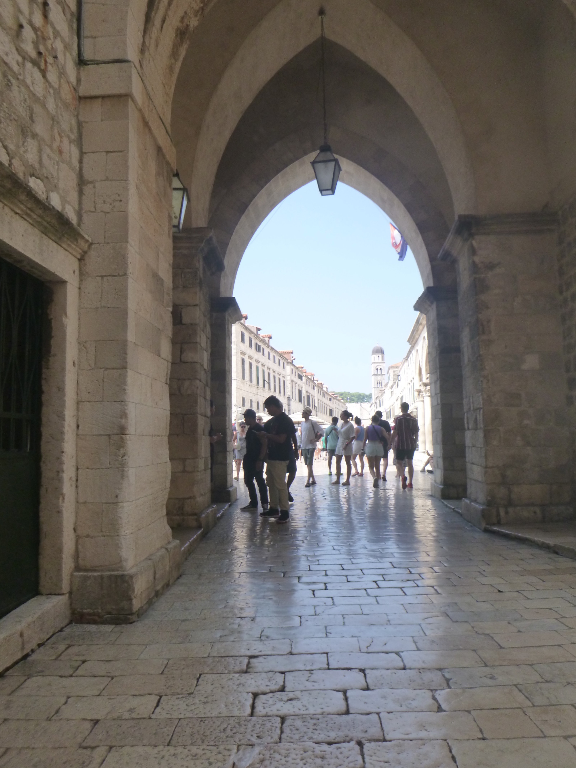 Entry from old port to the Stradun