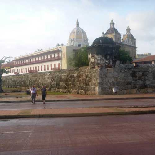 Bastion of San Ignacio and Church of San Pedro Claver, 