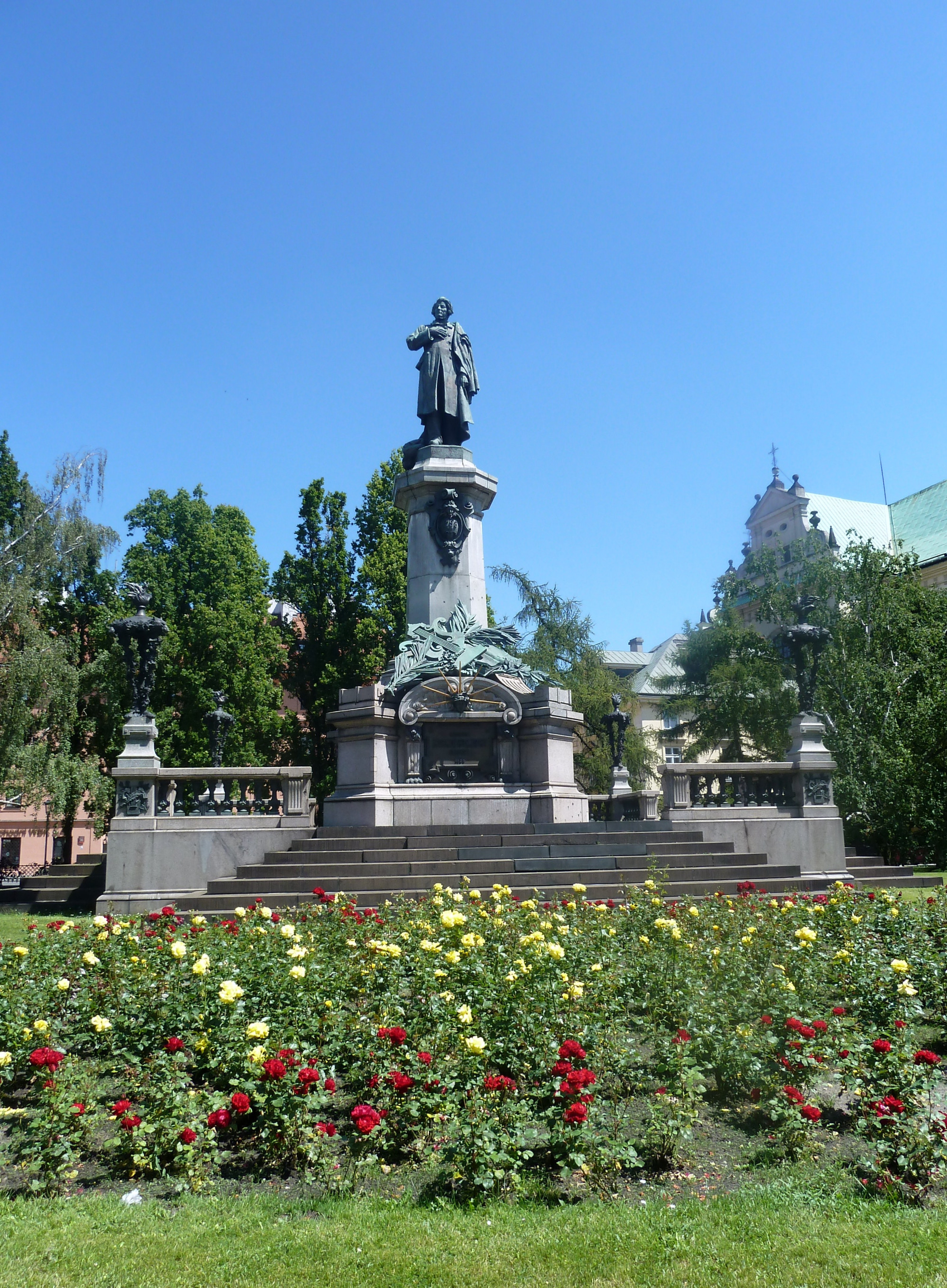 Monument in ornemental Garden