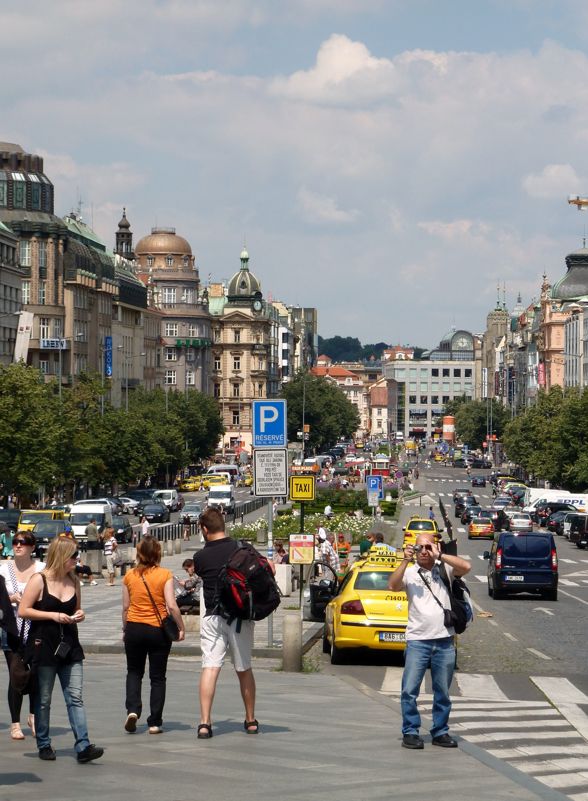 Wenceslas square, Czech Republic