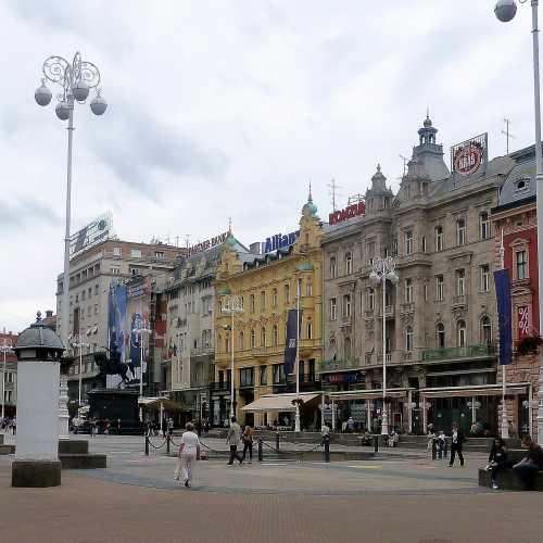 Ban Jelacic square,main square in Zagreb,