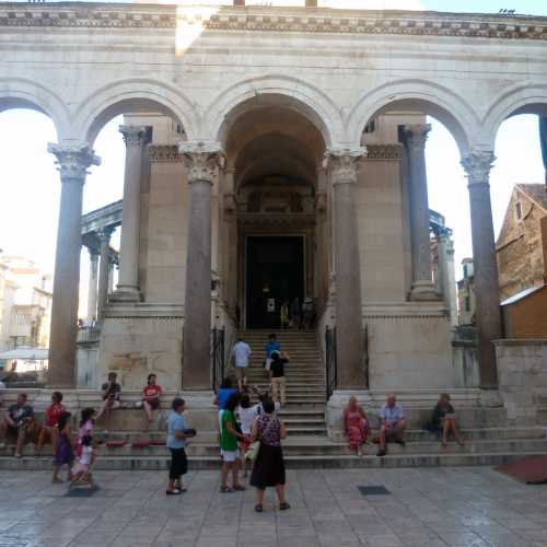 Entrance to Saint Domnius Cathedral