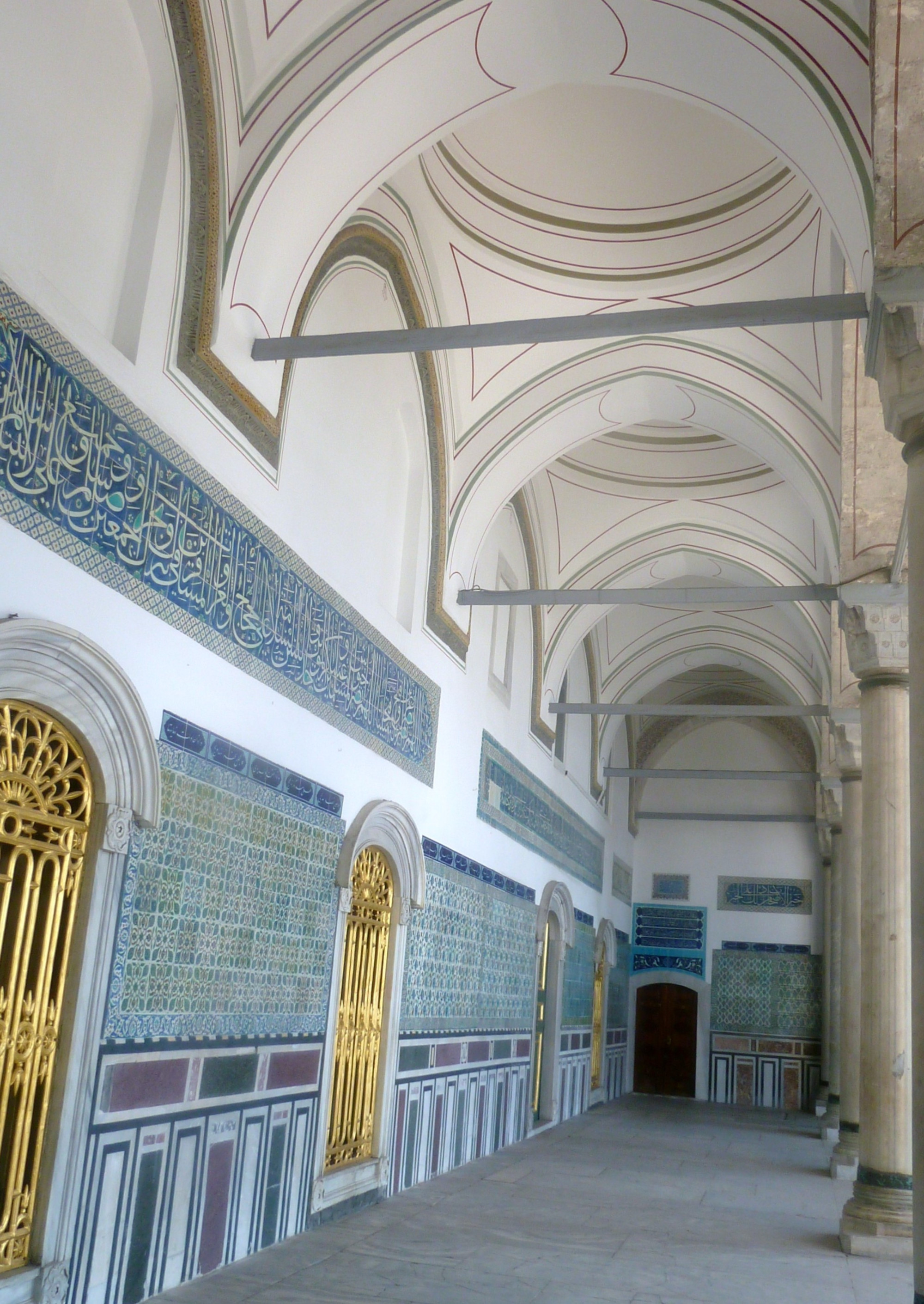 Ornate Palace Interior