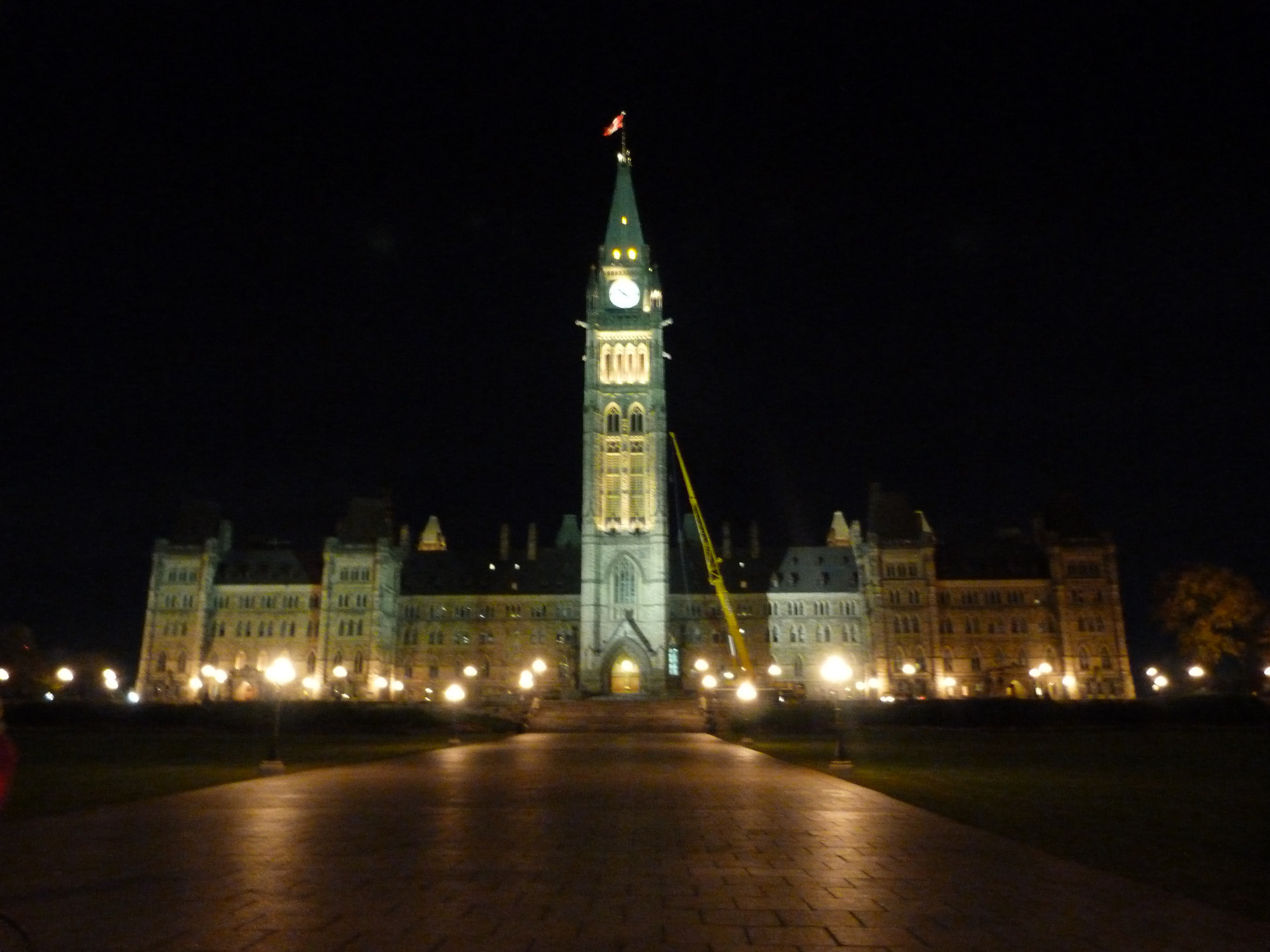 Parliment by night