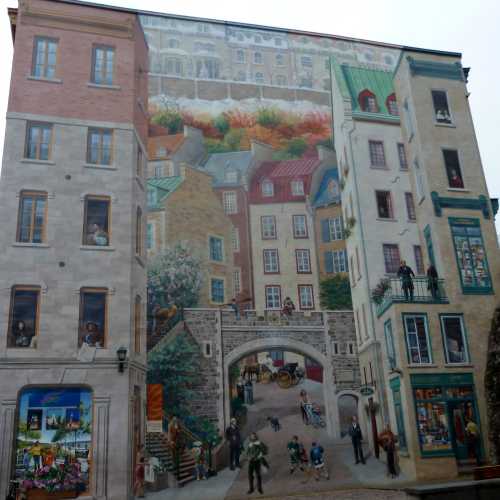 Quebec City Mural, Canada