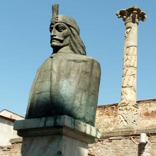 Vlad Statue in The Old Court&quot; Voivodal Palace