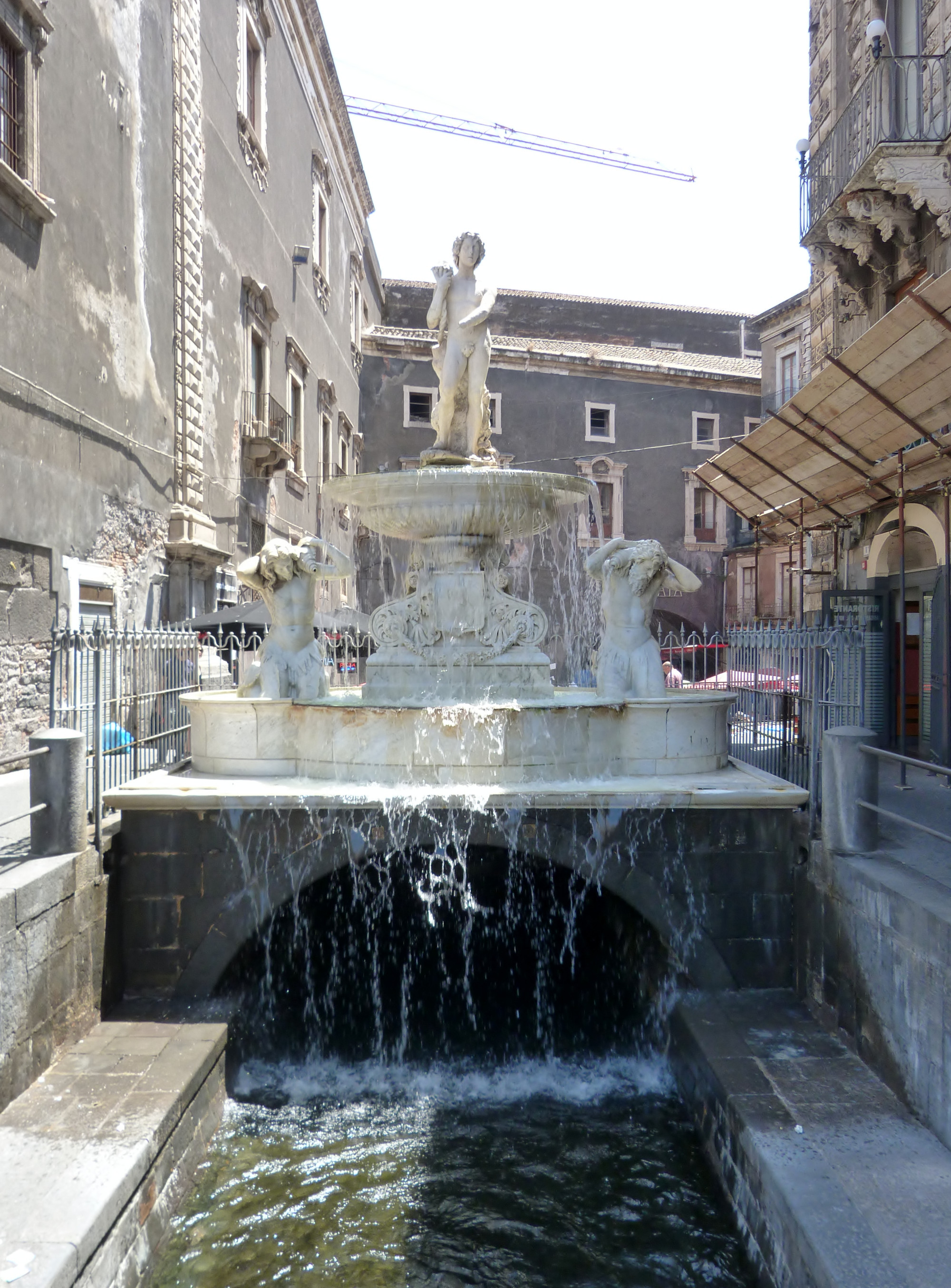 La Fontana dell'Amenano Piazza Duomo