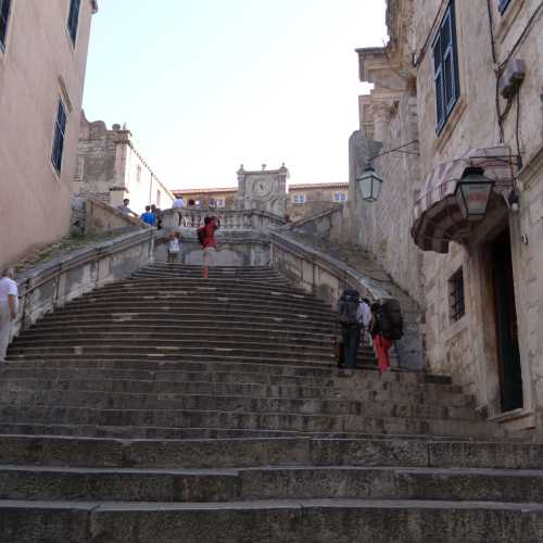 IconicStaircase leading to Church