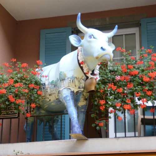 Cow Statue, Switzerland