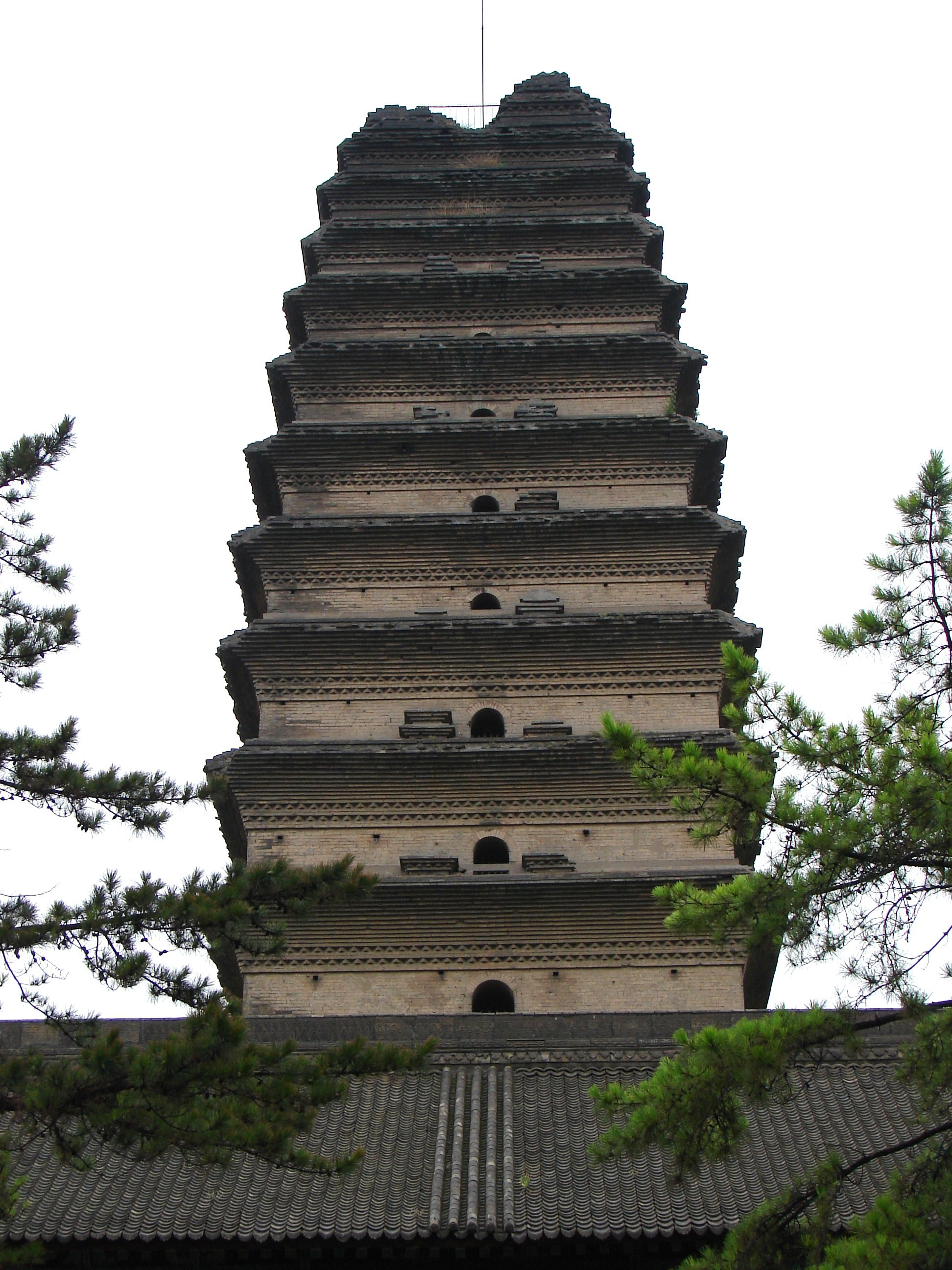 Small Wild Goose Pagoda, Китай