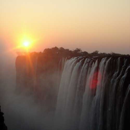 Sunset Victoria Falls