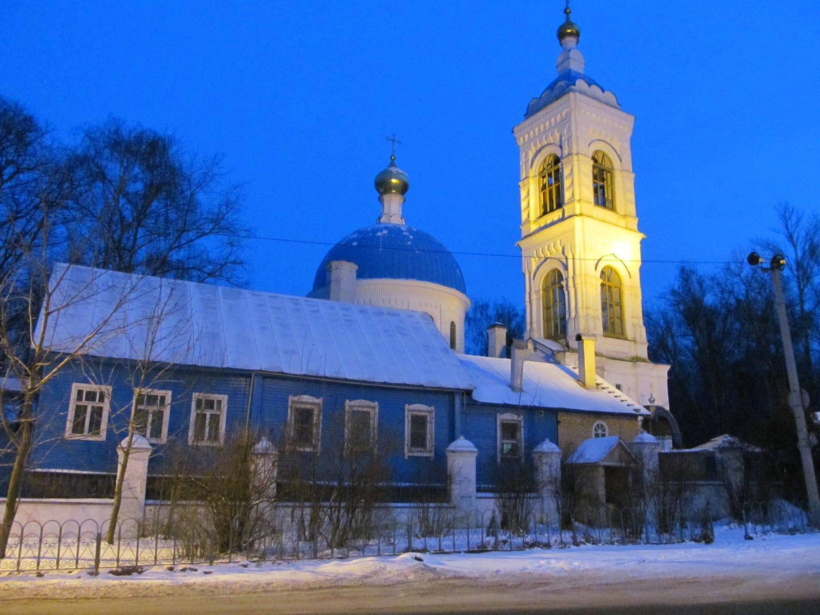 Храм в железнодорожном