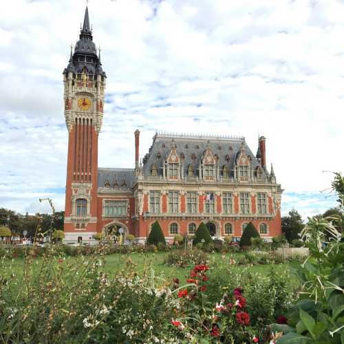 Hôtel de Ville de Calais en France. 