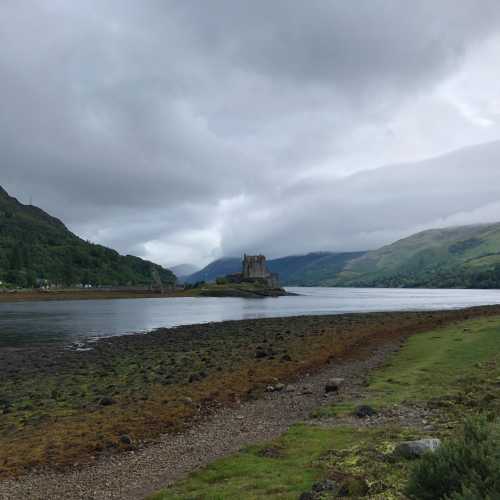 Lookout to Eilean Donan Castle photo