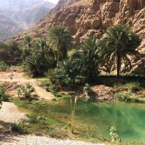 Wadi shab boating, Оман