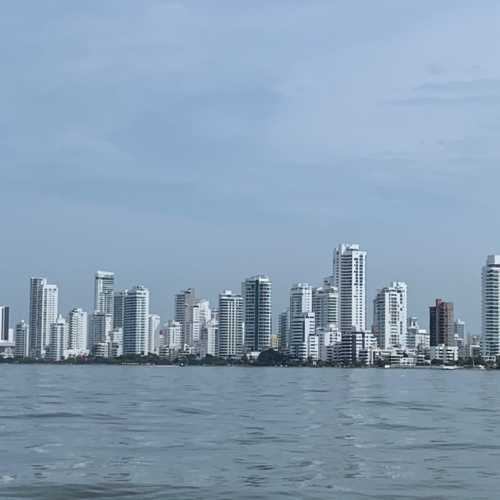 Cartagena vista desde tierra bomba 