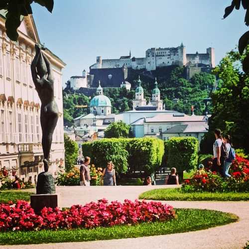 Salzburg. Mirabell gardens 