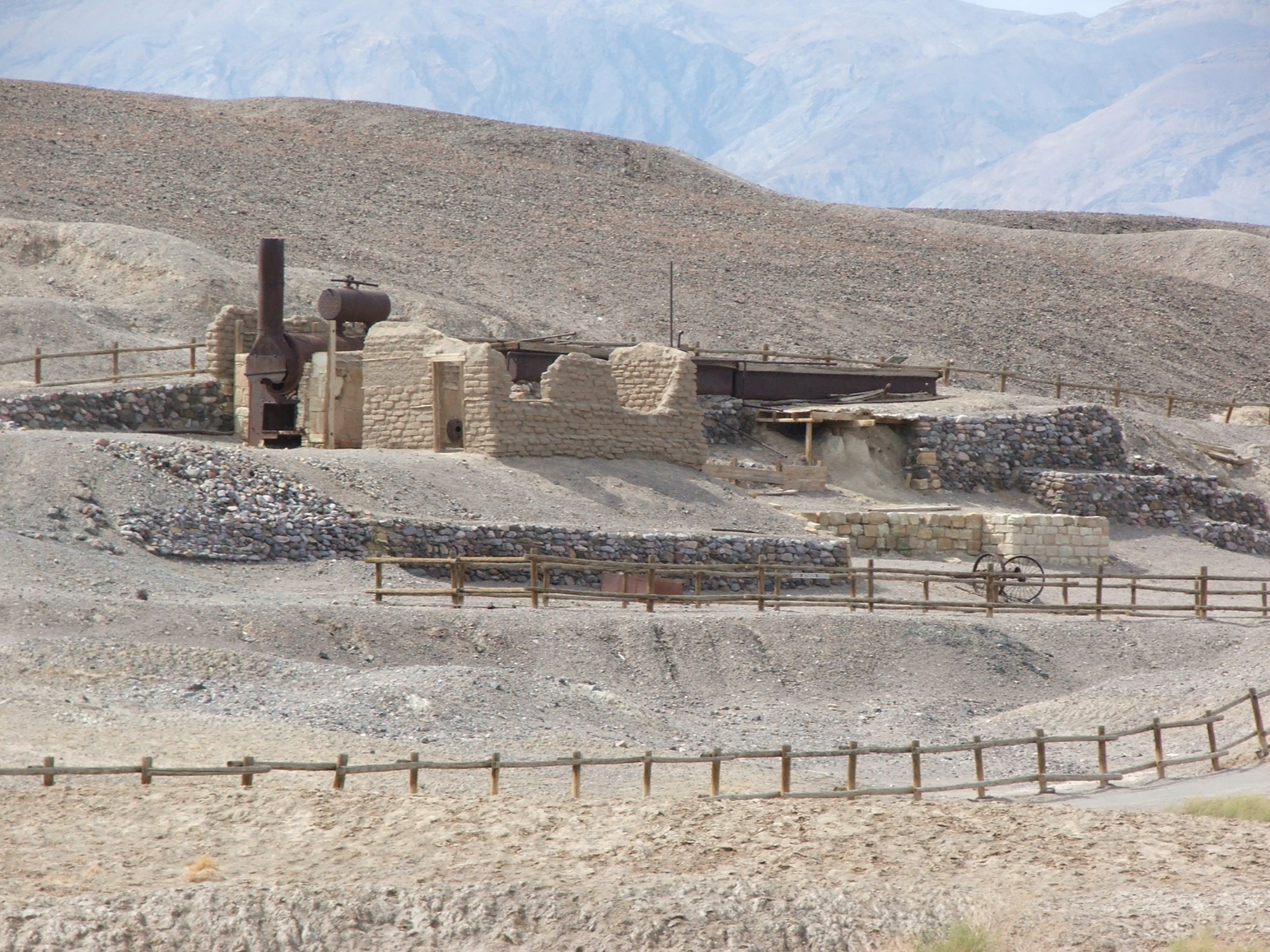 Old mine in Death Valley